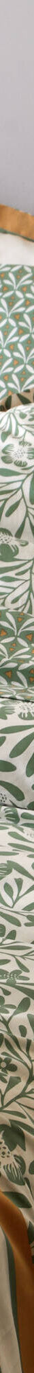 Linge de lit Clarisse en coton imprimé (vert) Linge de lit Clarisse en coton imprimé (vert)